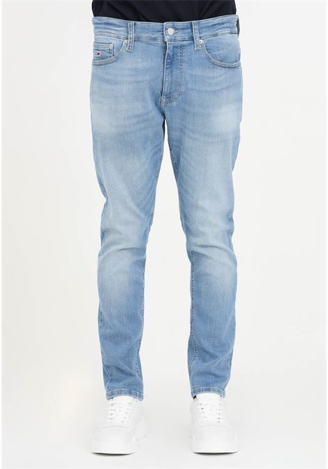 Jeans da uomo slim fit dal taglio affusolato e vestibilità slim TOMMY JEANS | DM0DM181601A51A5